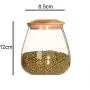 Kitchen Mushroom Shape Glass Storage Bottles Jars Miscellaneous Grains Sealed Cans Food Storage Jars Tea Leaf Coffee Beans Jars 800ML Kitchen Mushroom Shape Glass Storage Bottles Jars Miscellaneous Grains Sealed Cans Food Storage Jars Tea Leaf Coffee Beans Jars 800ML