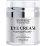 Eye Cream Moisturizer for Dark Circles, Fine Lines, Puffiness and Wrinkles Under the Eyes – Intensive Anti Aging Formula with Provitamin A and B5, Vitamin C and E – 1.7 fl oz (50ml)
