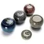 Airtight Lid Tea Canister for Loose Tea Spice Coffee Bean Tea Caddy Storage Ceramic Porcelain Jar for Tea Coffee Herb Spices Sugar and More (Blue)