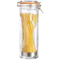 Kilner Facetted Glassware Spaghetti Jar, 74-1/2-Fluid Ounces