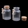 LoveinDIY 2pcs 10.5 oz Empty Plastic Sugar/Spice/Salt Jars with Wooden Spoon