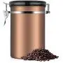 Rabinyod Bulan 1.8L Stainless Steel Coffee Bean Airtight Storage Container Canister CO2 Valve Rabinyod Bulan 1.8L Stainless Steel Coffee Bean Airtight Storage Container Canister CO2 Valve