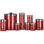 Ensemble de 3 contenants à thé, café et sucre Premier Housewares Liberty – Rouge Ensemble de 3 contenants à thé, café et sucre Premier Housewares Liberty – Rouge