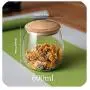 Creative Jar Spices Borosilicate Glass Jars With Lid Sealed Kitchen Storage Bottle Coffee Sugar Bulk Container Candy Cans,600Mlb162