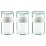 Ensemble de rangement en verre Presso Bodum K11099-913, 1000 ml, Blanc Ensemble de rangement en verre Presso Bodum K11099-913, 1000 ml, Blanc