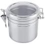 Coffee Canister - Stainless Steel Coffee Container Vacuum Sealed Storage Jar for Sugar Tea Bean(1100ml)
