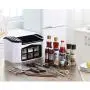 Poniu Plastic Multi-use Kitchen Shelf Seasoning Storage Box Rack Condiment Jar Spice Pots Box Storage Container Spice Box Serving Set (White) Poniu Plastic Multi-use Kitchen Shelf Seasoning Storage Box Rack Condiment Jar Spice Pots Box Storage Container Spice Box Serving Set (White)