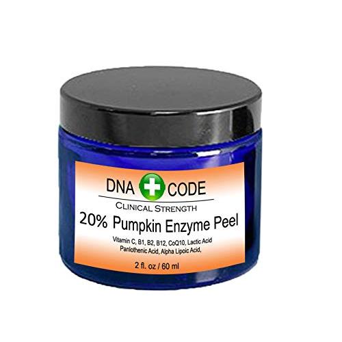 DNA CODE-20% Pumpkin Enzyme Peel 2 oz-Enhanced w/Vita.C, B1, B12, CoQ10, Lactic acid