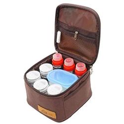 iBelly Storage Bottle Set for Camping Hiking BBQ,10PCS Spice Seasoning Bottle Box Set Seasoning Jar with Portable Storage Bag