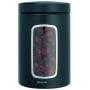 Brabantia Window Canister, 1.4 L - Matt Black