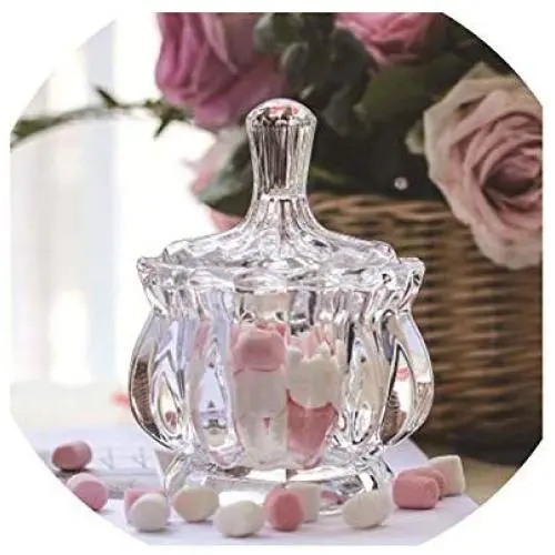 Glas Jar Transparent Süßigkeiten Snack Glasbehälter Kristall Lagerbehälter Trocken Tee Zylinder Küchen Lagerbehälter Hochzeitsdekorationsflasche, 3