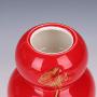 Cereal Containers Ceramic Gourd Storage Canister, Seasoning Tank, 650mL Containers (color : C)