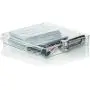 Kela &quotGent Storage Container, PS Plastic, Transparent, 30x30x5cm
