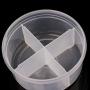 Kitchen Food Storage Jar Airtight Food Storage Small Plastic Box 4 Slot Travel Portable Splitter Pill Cases Medicine Containers