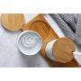 Mini Spice Jars Marble pattern sauce bottle salt sugar jar restaurant condiment box kitchen supplies