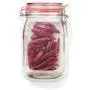 1Pack Bottle Jar Shaped Food Storage Bags Snack Container Clear Plastic Sealed Bag Kitchen Fridgenizer Accessories,4 Pcs