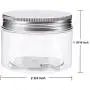 20 Pots de Rangement en Plastique Transparent de 120 ml avec Bouchons à Visser, Récipients Réutilisables pour Cuisine et Maison 20 Pots de Rangement en Plastique Transparent de 120 ml avec Bouchons à Visser, Récipients Réutilisables pour Cuisine et Maison
