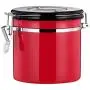 Conteneur à Café Étanche en Acier Inoxydable avec Soupape de Décompression et Roulette de Suivi de Date, Coffre de Rangement pour Graines de Café, Pour Préserver la Fraîcheur du Café Conteneur à Café Étanche en Acier Inoxydable avec Soupape de Décompression et Roulette de Suivi de Date, Coffre de Rangement pour Graines de Café, Pour Préserver la Fraîcheur du Café
