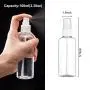 Bouteille Vaporisateur Fine Brume ALLINONE, Transparente pour Parfums, Produits de Nettoyage, Huiles Essentielles, Aromathérapie, Brume d'Arbres Fruitiers et Mélanges de Vinaigre Bouteille Vaporisateur Fine Brume ALLINONE, Transparente pour Parfums, Produits de Nettoyage, Huiles Essentielles, Aromathérapie, Brume d'Arbres Fruitiers et Mélanges de Vinaigre