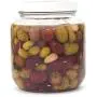 64 oz HALBGALLON Klarglas Mason Jar mit Deckel ? HERGESTALTET IN USA ? Für Konservenherstellung und Fermentation von Kombucha, Kefir, Joghurt ? USDA-Genehmigt, BPA-frei