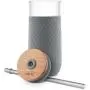 Ello Devon Glass Tumbler with Silicone Sleeve
