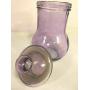 SVE Apothecary Storage Purple Glass Jar Made In Italy