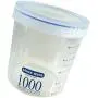 BESTONZON Airtight Food Storage Container Transparent Food Grains Crisper Seal Home Kitchen containers