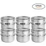 | Storage Bottles & Jars | pcs Stainless Steel Spice Jars Storage Containers Set with Clear Top Lid for Herb Salt Peper Magnetic Spice Jars Organizer | by HUDITOOLS | 1 PCs | Storage Bottles & Jars | pcs Stainless Steel Spice Jars Storage Containers Set with Clear Top Lid for Herb Salt Peper Magnetic Spice Jars Organizer | by HUDITOOLS | 1 PCs