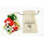 Royal Bee Wraps, Eco Friendly Reusable Food Wraps, Sustainable Plastic Free Food Storage, Multi size 3 Pack (Festive)