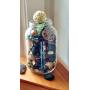 Kelley Allzweck Glas Mason Jar Ideal für Kombucha Tee Flaschen mit Kunststoffdeckel Fermentation Ausgezeichnet 1 Gallon Lagerbehälter Kilner Fido Versiegelte Luftdichte Liner Klar 100%
