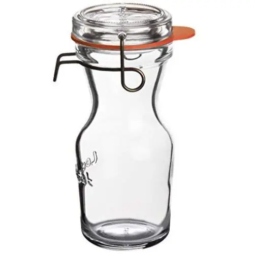 Luigi Bormioli 11963/01 Lock-Eat 8.5 oz Juice Jars, Single, Clear Luigi Bormioli 11963/01 Lock-Eat 8.5 oz Juice Jars, Single, Clear