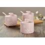 Mini Spice Jars Combination Creative Seasoning Jar Japanese Set Ceramic Household Three-piece Set