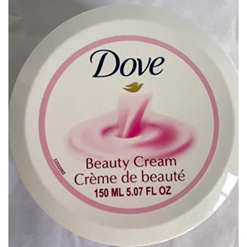 Dove Beauty Cream Pink Jar, 5.07 Ounces (Pack of 3)