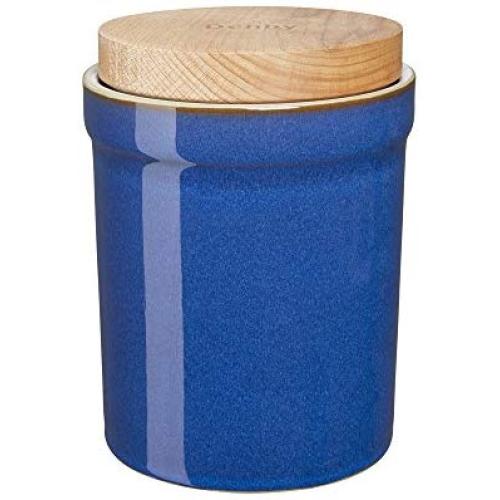 Denby Imperial Blue Storage Jar, Royal Blue