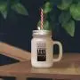 Navy Death Leaves Heartache No One Can Heal Love Memory Frosted Glass Mason Jar With Straw