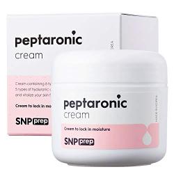 SNP PREP - Peptaronic Cream - Intensively Moisturizes & Firms for All Dry Skin Types - a Full Combination of Peptides & Hyaluronic Acids - 55ml - Best Gift Idea for Mom, Girlfriend, Wife, Her, Women