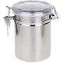 Mccng - Organizer Kitchen - 4pcs Stainless Steel Canister Spice Storage Jar Set Cans Pots Organizer - Table Gold Pans Door Under Utensils Sink Drawer Counter Sugar Cabinet Canisters Organizer Ros