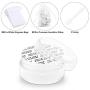 SumDirect 50Pcs 10G/10ML Clear Plastic Cosmetic Containers with Lids, Sample Jars, Makeup Sample Containers for Cream Lotion with Pressure Sensitive Films