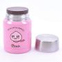 Kakao Friends - 12oz Provision Food Jar (3.3 inch x 5.3 inch) - Double Wall Vacuum Insulated 304 Stainless Steel Leak Proof for Kids Food Storage Container Flask, Pink (Apeach)