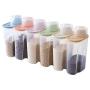 Storage Tank PP1.9L/2.5L Plastic Food Storage Sealed Storage Box (Size : 62.5L)
