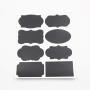 80Pcs/Lot Glass Bottle Stickers Waterproof Chalkboard Lables Tag Jar Organizer Windows Cup Can Storage Blackboard Stickers Home,80Pcs