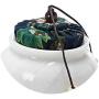 ETERLY Small Sealed can,Hand-Made Ceramic Seal Pot Tea Storage Container Tea tin Tea Accessories with Member-A 8x13cm(3x5inch) (Color : A, Size : 8x13cm(3x5inch))