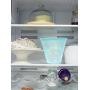 Food Bags - For Vegetable Snack Meat, Leakproof Seal Saves Space, A Reusable Solid Color Silicone Food Storage Bag Container，Szseven