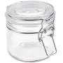 Beautyflier 6.7Oz Glass Storage Jar Round Sealed Canister with Metal Clasp Lid Food Display Container for Pickles Cereal Sugar Coffee Tea Nut Dessert Appetizer Clear Beautyflier 6.7Oz Glass Storage Jar Round Sealed Canister with Metal Clasp Lid Food Display Container for Pickles Cereal Sugar Coffee Tea Nut Dessert Appetizer Clear