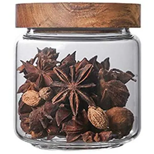 Réservoir de stockage alimentaire WANGLX, Bouteille en verre, Joint Hermétique, Boîte en Verre Borosilicate Résistante à la Chaleur, Boîte de Conserve en Bois, Pot de Conservation pour Fruits Secs Réservoir de stockage alimentaire WANGLX, Bouteille en verre, Joint Hermétique, Boîte en Verre Borosilicate Résistante à la Chaleur, Boîte de Conserve en Bois, Pot de Conservation pour Fruits Secs