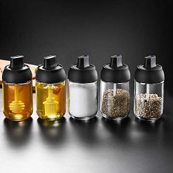 SD Beauty&More Spice Jar Condiment Storage Seasoning Bottle Container Kitchen Food Box(Style 01)