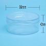 10pcs/lot transparent plastic box,food grade clear jar,candy box for gift wholesale in China