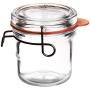 Luigi Bormioli Lock Eat Canning, Preserving & Serving Food Jar, 6.75 oz
