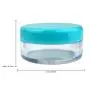 Bouteilles Rondes Transparentes Beauticom 5G/5ML (100 Pièces) avec Couvercles Bleu Ciel/Teal pour Crèmes, Huiles, Toniques, Salves, Lotions, Échantillons de Maquillage, Baumes à Lèvres – Sans BPA Bouteilles Rondes Transparentes Beauticom 5G/5ML (100 Pièces) avec Couvercles Bleu Ciel/Teal pour Crèmes, Huiles, Toniques, Salves, Lotions, Échantillons de Maquillage, Baumes à Lèvres – Sans BPA