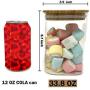 SARjar Glass Jar Glass Jars Glass Candy Jars Kitchen Jars Airtight Glass Jar Coffee Jar Sugar Jar Tea Jar Pasta Jar Cookie Jar Set of 3 Jars with Lids Glass Jars with Bamboo Lids Glass Canister